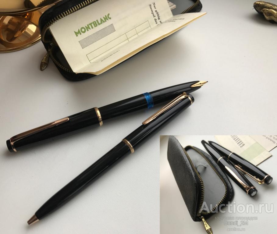 Антикварный комплект ручек Montblanc №34 Tractoroexport 1967г.!