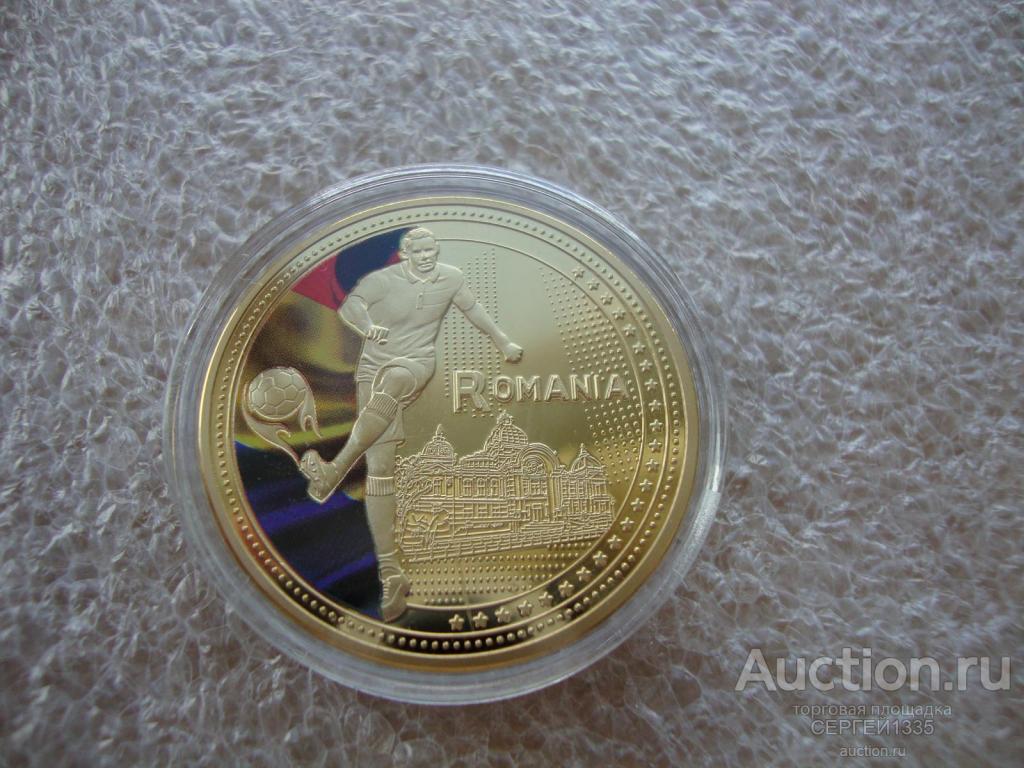 Германия жетон медаль 2016 Румыния Чемпионат Европы по футболу Франция 2016