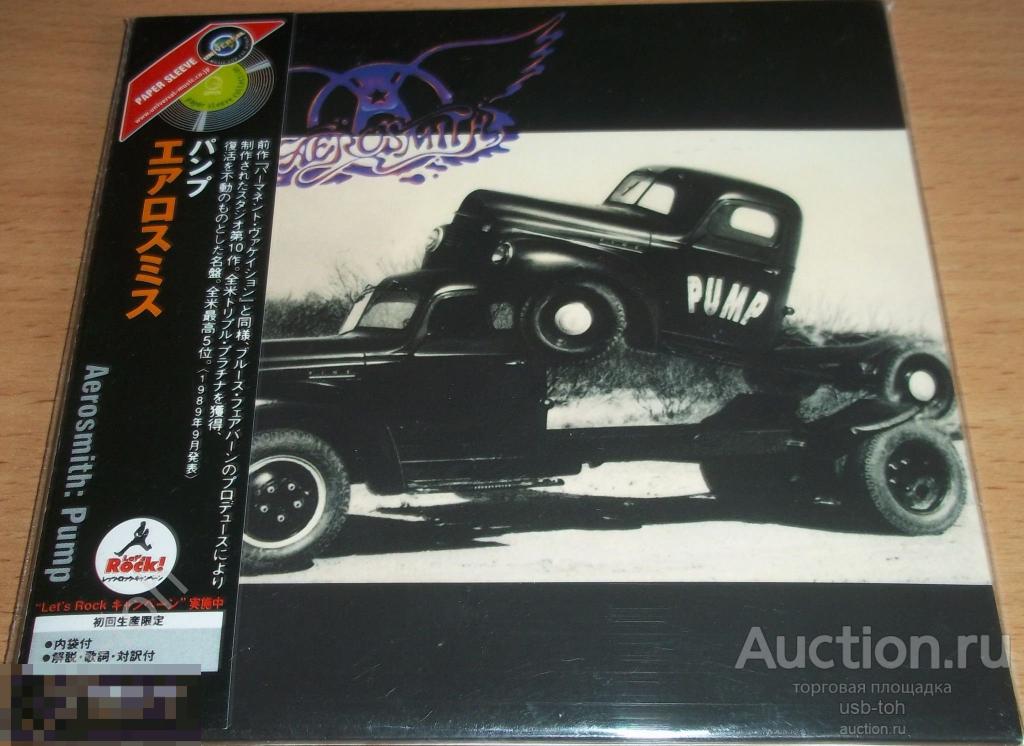 AEROSMITH - Pump - 1989/05 - UICY-9522 - Коробка, полиграфия CD Мини-винил. 