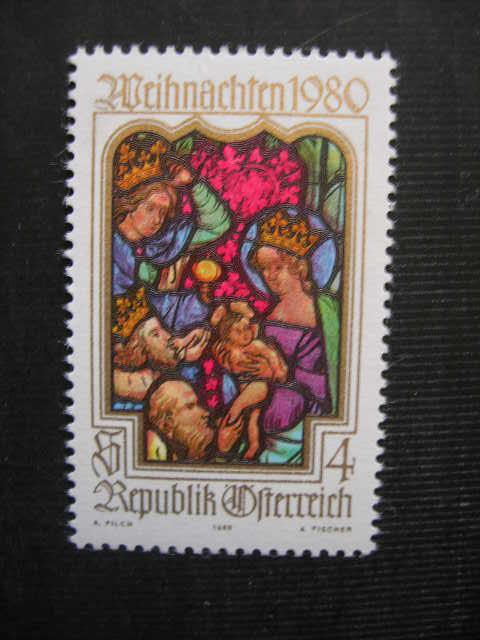 Австрия 1980  Рождество - живопись    MNH