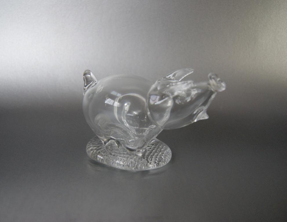 Свинка Редкая, коллекционная стекло ручная работа