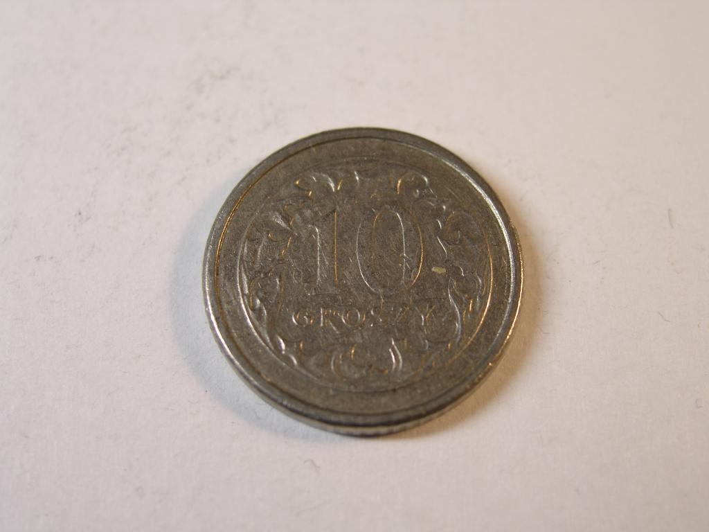Польша.   10  грошей.  1991 год.    (2)
