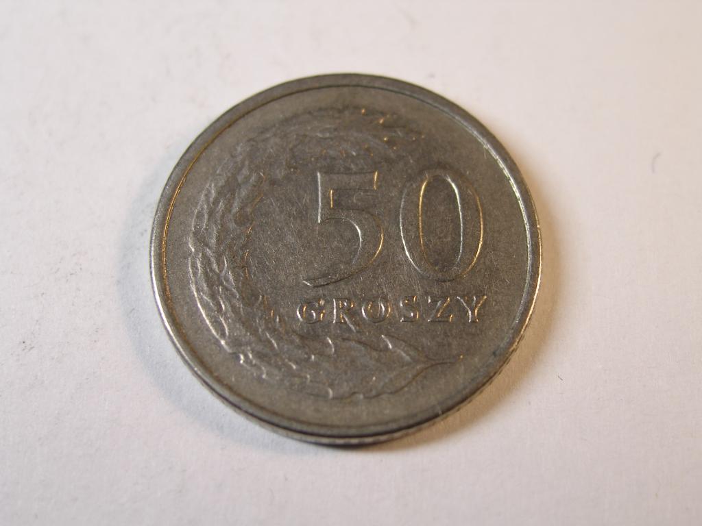 Польша.   50  грошей.  1992 год.    (2)