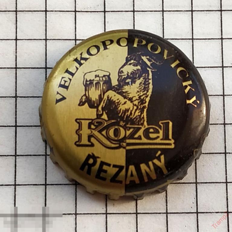 Пивная пробка кронен пиво Велкопоповицкий козел Kozel 