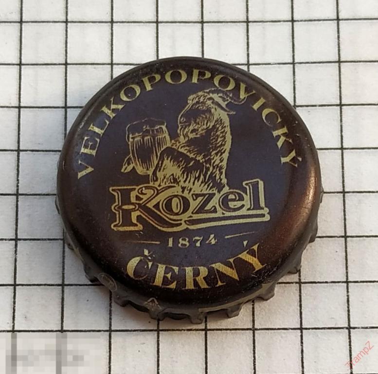 Пивная пробка кронен пиво Велкопоповицкий козел Kozel 