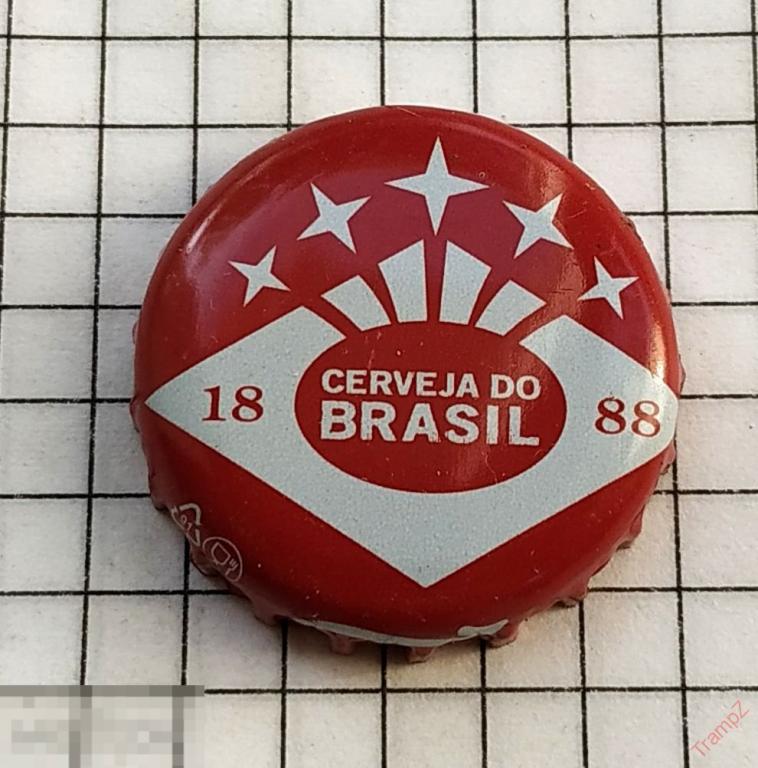 Пивная пробка крышка кронен пиво Cerveja do Brasil 1988 