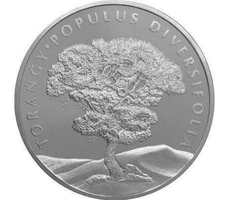 100 тенге Казахстан 2020  Тополь разнолистный "Туранга" мешковая