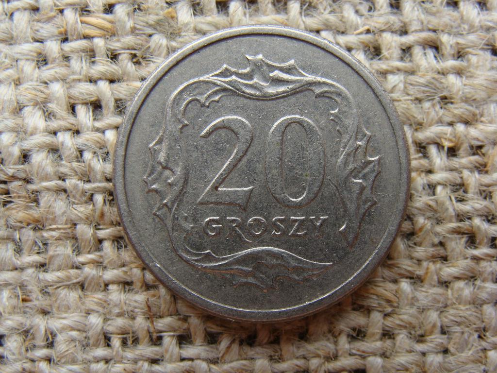 20 грошей 1990 год. Польша