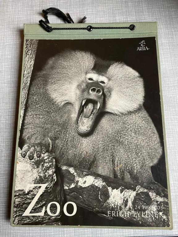 Фотоальбом Эрих Тылинек "ZOO" ( ERICH TYLINEK. ZOO, предположительно 1957 )