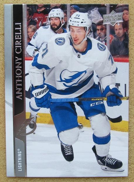 НХЛ Энтони Сирелли Тампа Бэй Лайтнинг № 409