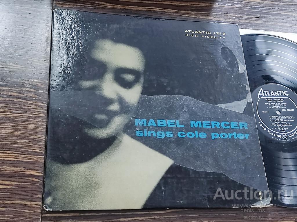 Mabel Mercer / Mabel Mercer Sings Cole Porter - 55/USA/EX/EX-