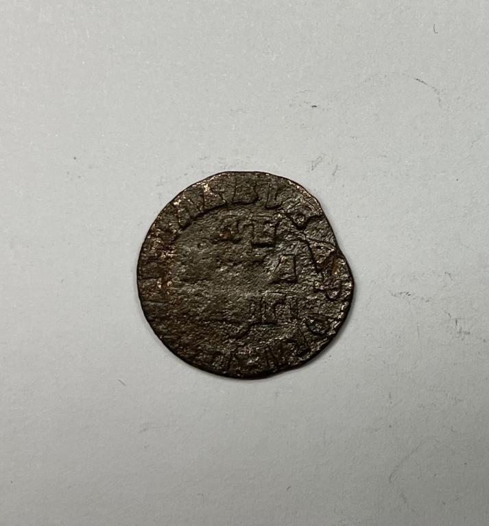 Денга 1713 Петр I Медь