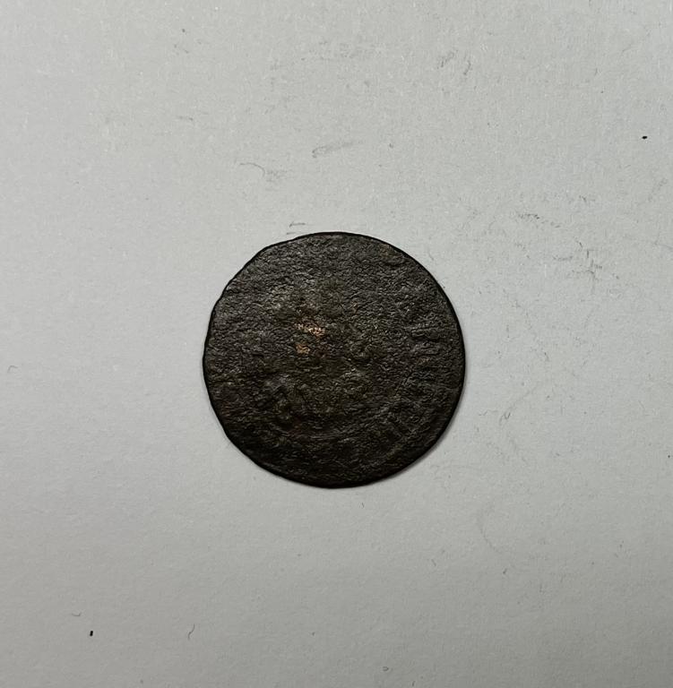 Денга 1707 Петр I Медь