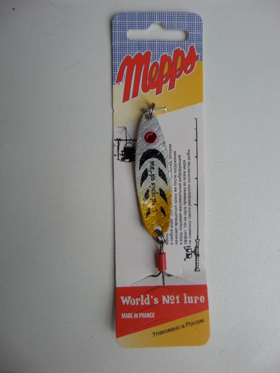 БЛЕСНА MEPPS 1 КОЛЕБАЛКА  ВЕС 12 ГР № 4