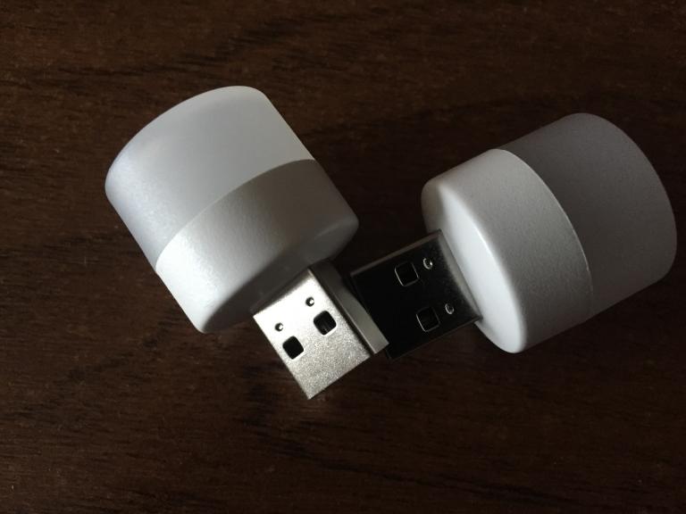 USB светодиодная лампа желтый свет