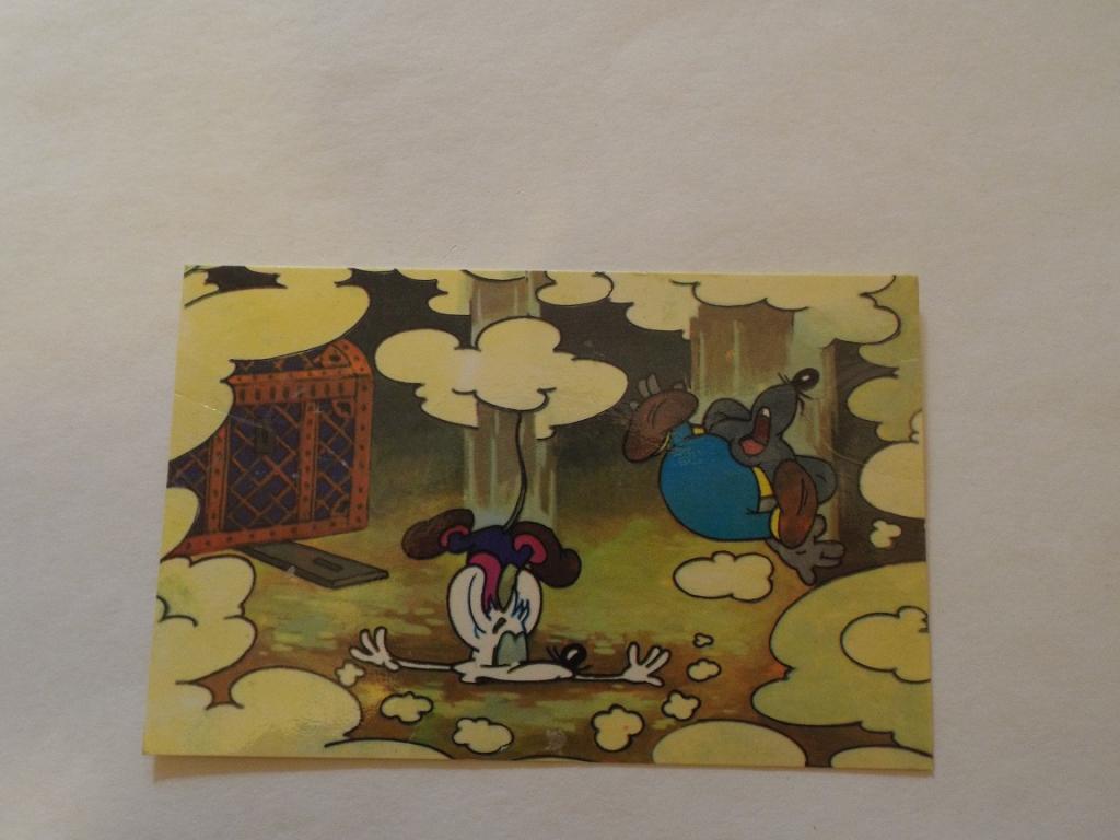 открытка, мультфильм Клад кота Леопольда, мыши, мышь 1983 г.