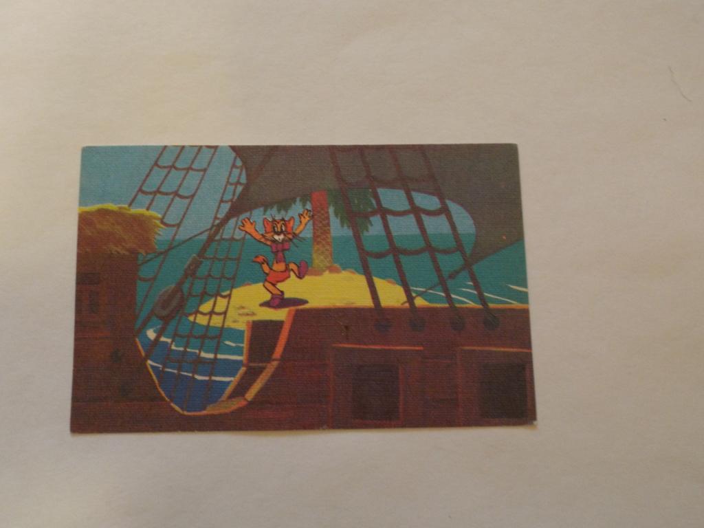 открытка, мультфильм Кот Леопольд во сне и наяву, мыши, мышь 1988 г.