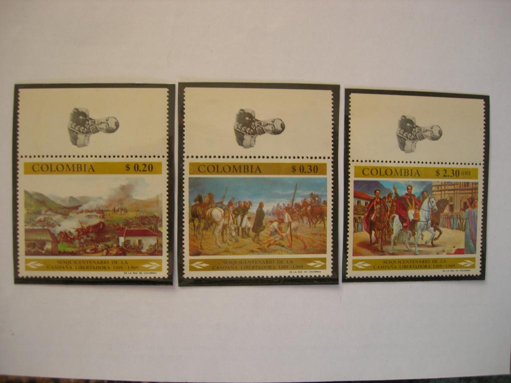 Колумбия 1969 живопись: независимость    MNH
