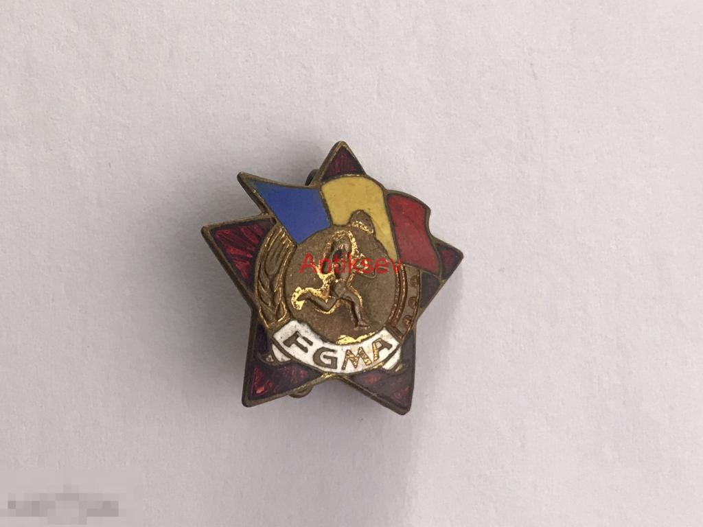 Знак спорт ГТО Румыния FGMA 