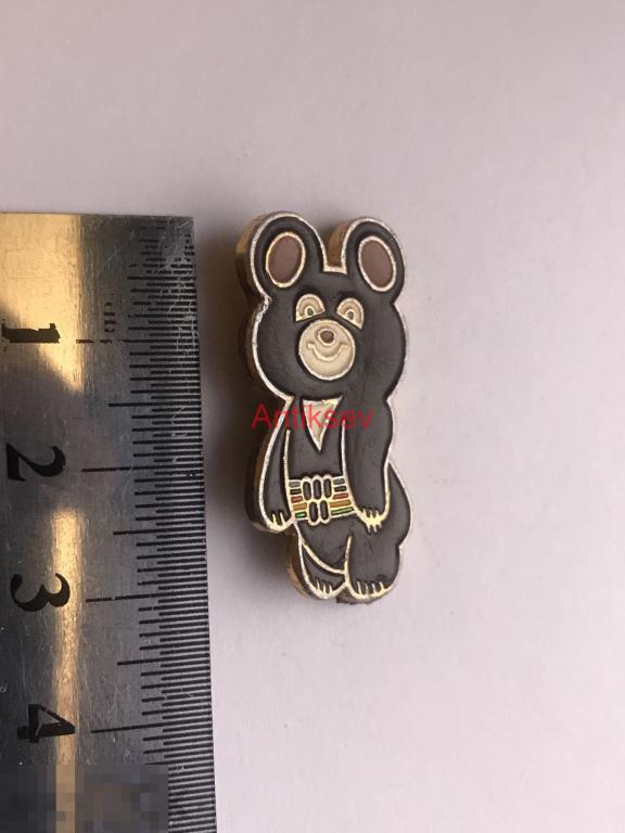 Знак спорт олимпиада 1980 мишка 