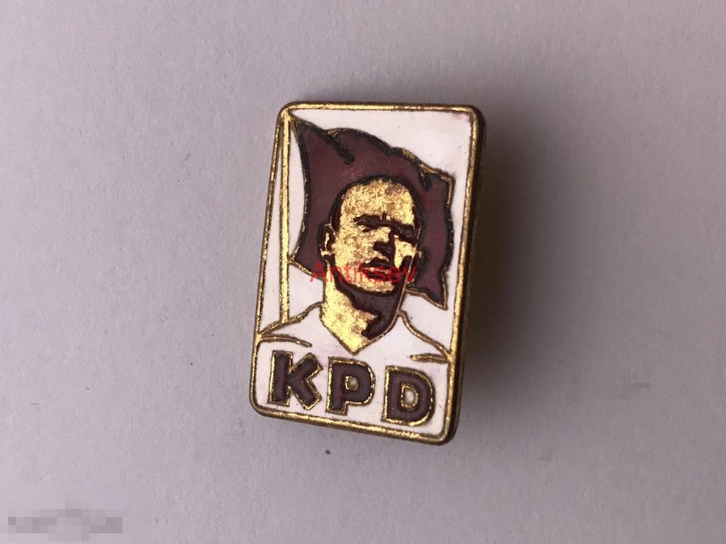 Знак коммунистическая партия Германия Эрнст Тельман тяж редкий 