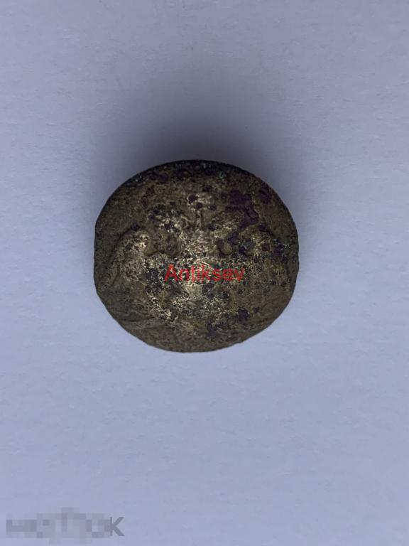 Пуговица большая Царская Россия Масонский Орел 