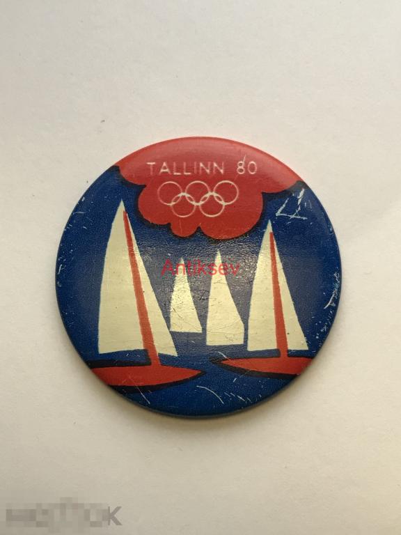 Знак спорт олимпиада 1980 Таллин 