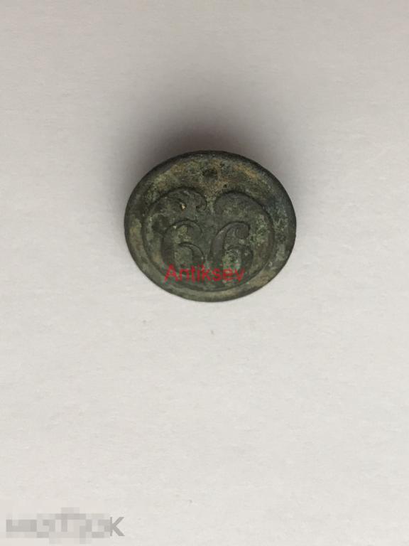 Пуговица малая Крымская война Франция 66 