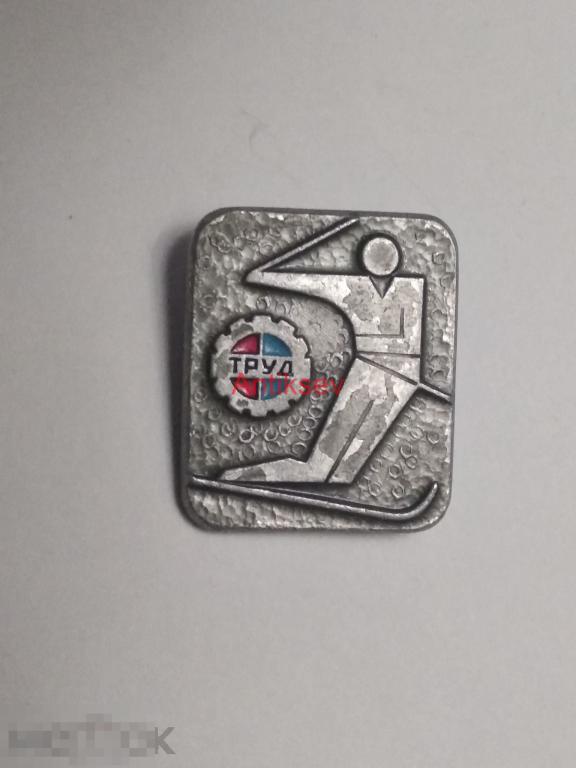 Знак спорт ДСО ТРУД Лыжный спорт 