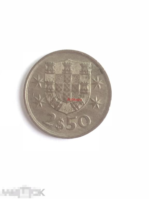 2,5 эскудо Португалия 1978 