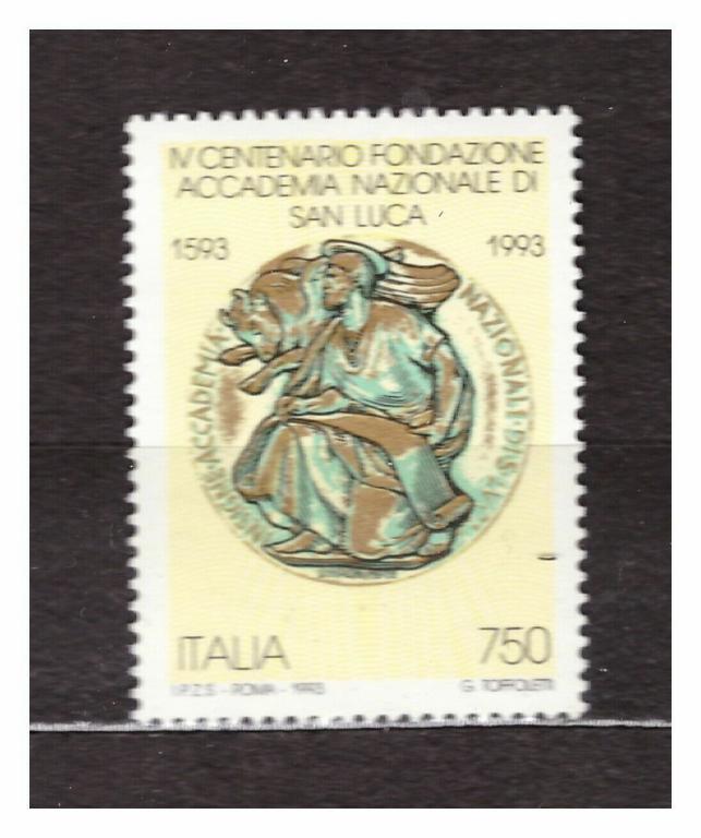Италия,1993**400 лет национальной академии Сан Лючия