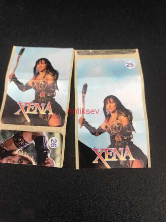 Наклейка от жвачки Xena №25 цена за 1 шт брак