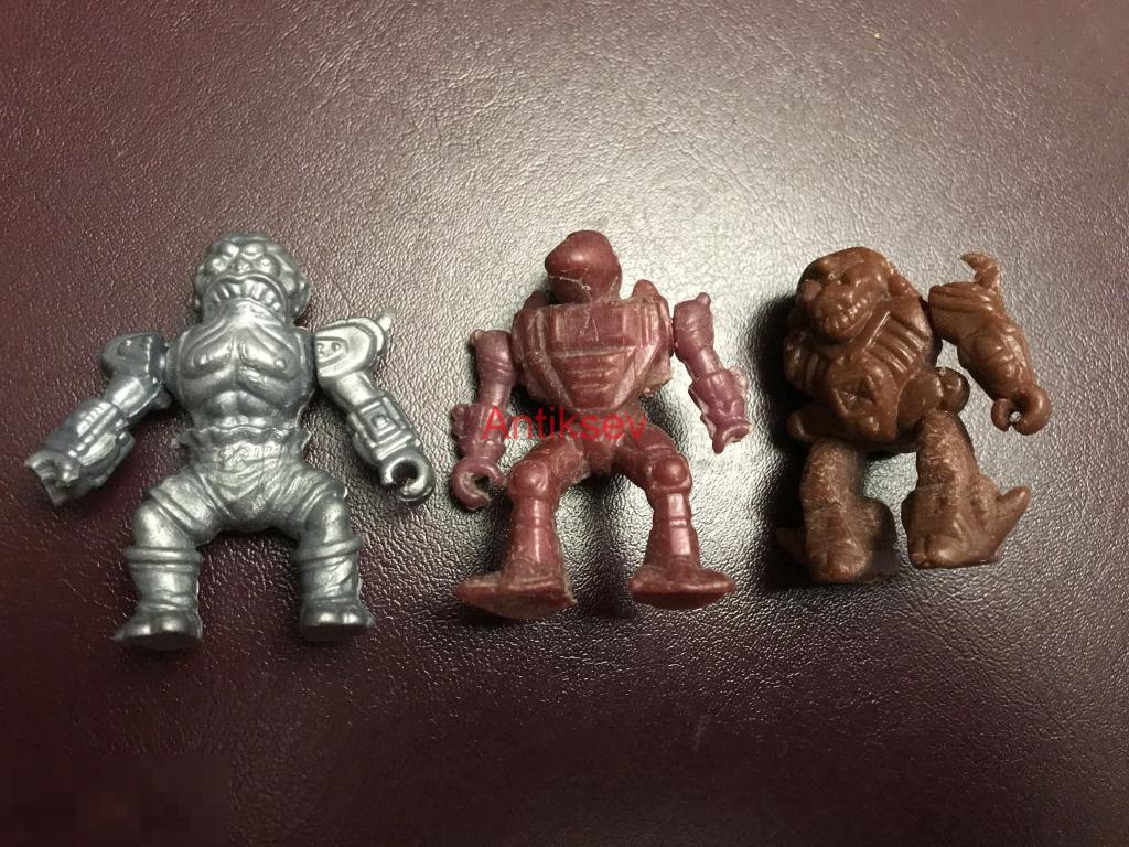 Робозвери 3 шт редкие с потерями 