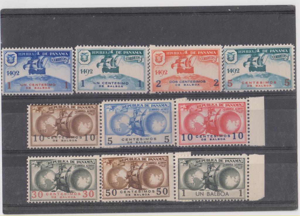 Панама,1942**Каравеллы Колумба(в обращение не поступили)