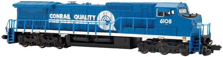 9мм.(N) Тепловоз 8-40CW Conrail,Bachmann