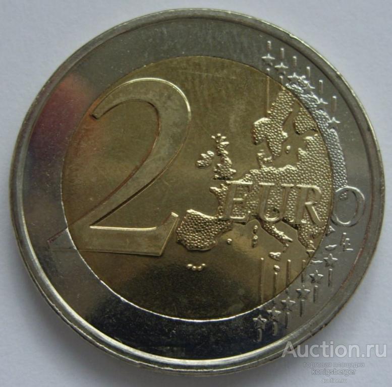 2 евро Люксембург 2010. UNC.
