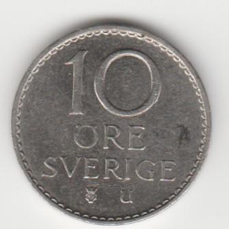 10.12 Швеция 10 эре 1973г