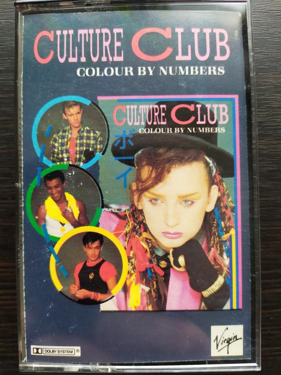 CULTURE CLUB – Colour By Numbers 1983 made in UK RARE! фирм. Кассета