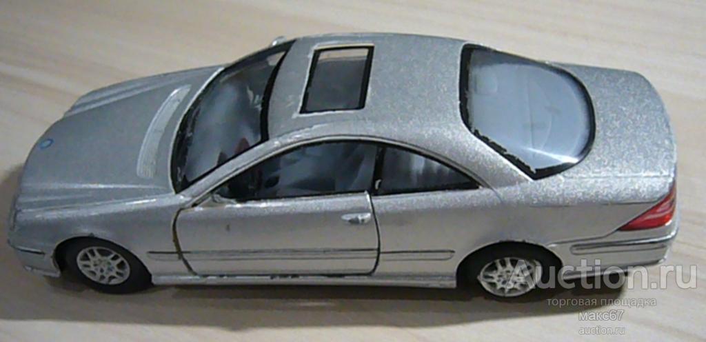 Модель автомобиля "Mercedes-Benz CL500". Металл.