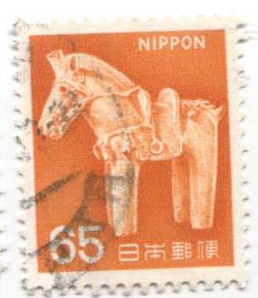 Япония стандарт Скульптура Лошадь.гаш