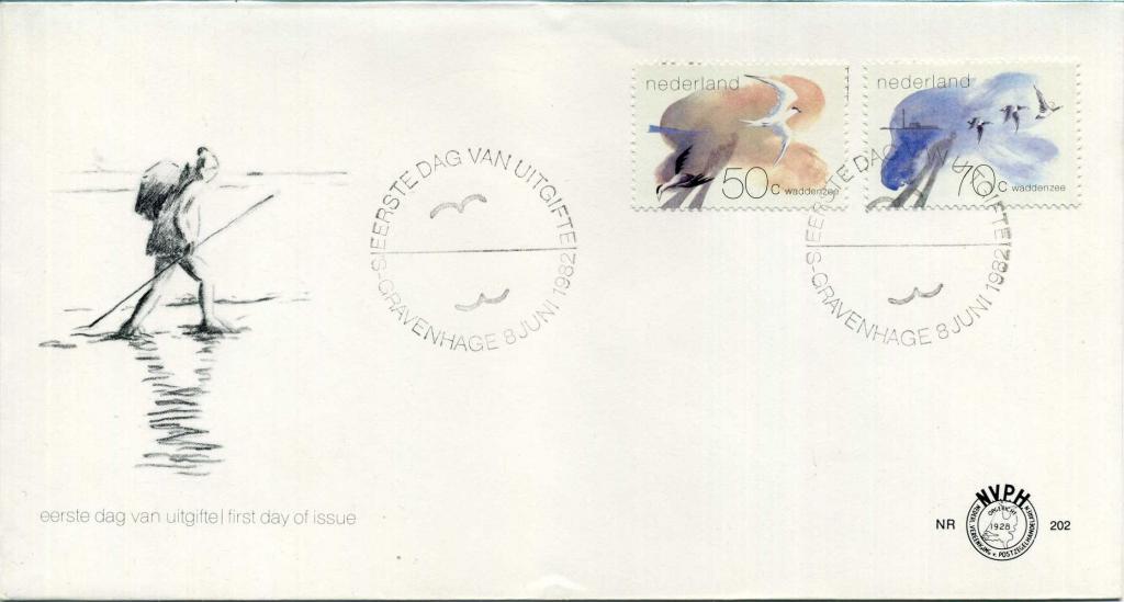 Нидерланды (ЕА0263) КПД Морские птицы 1982 Фауна