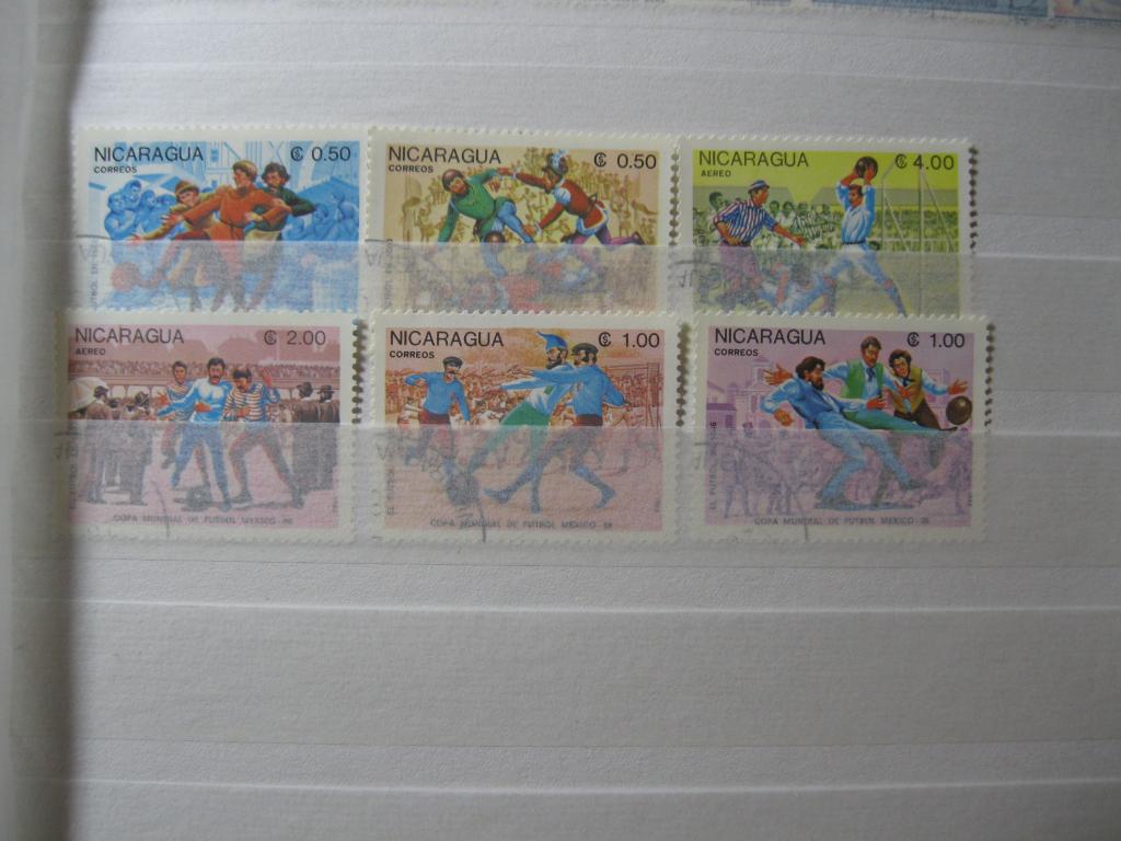 Никарагуа - Футбол в Средневековье.История футбола.Полная серия.Редкие!
