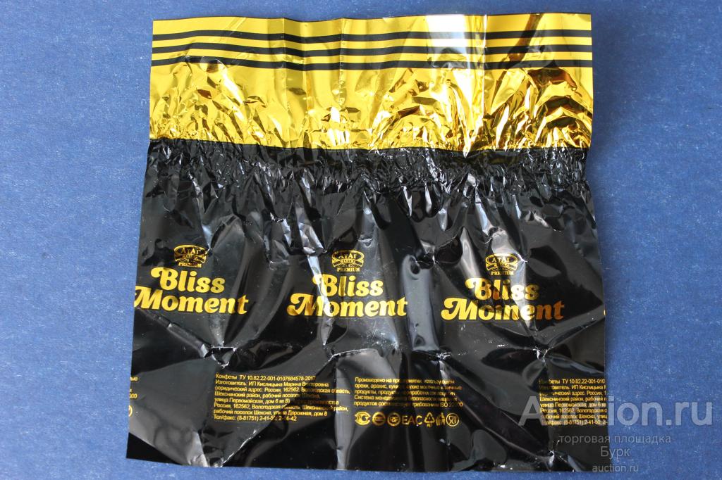фантик обертка АтАг Bliss Moment Вологодская область