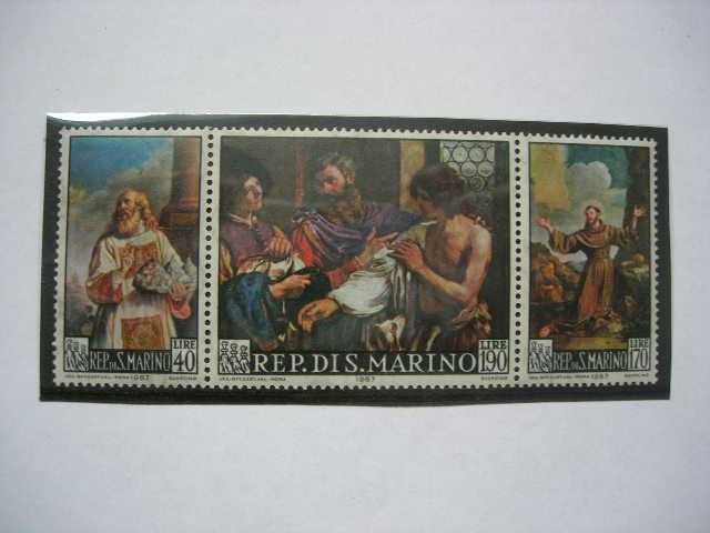 Сан-Марино 1967 Гверчино - живопись   MNH