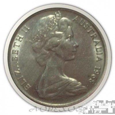 20 центов 1968 Австралия (холдер)