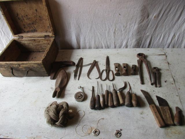 ИНСТРУМЕНТ ОБУВЩИКА. ЯЩИК САПОЖНИКА. ЦЕНА ЗА ВСЕ