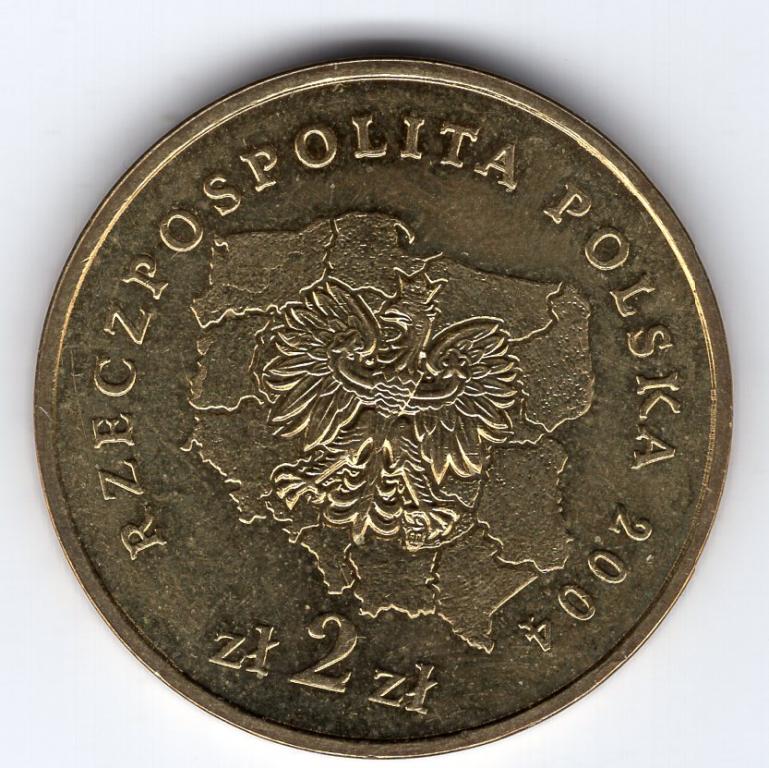 2 злотых - Польша - 2004 - Люблинское воеводство - Олень