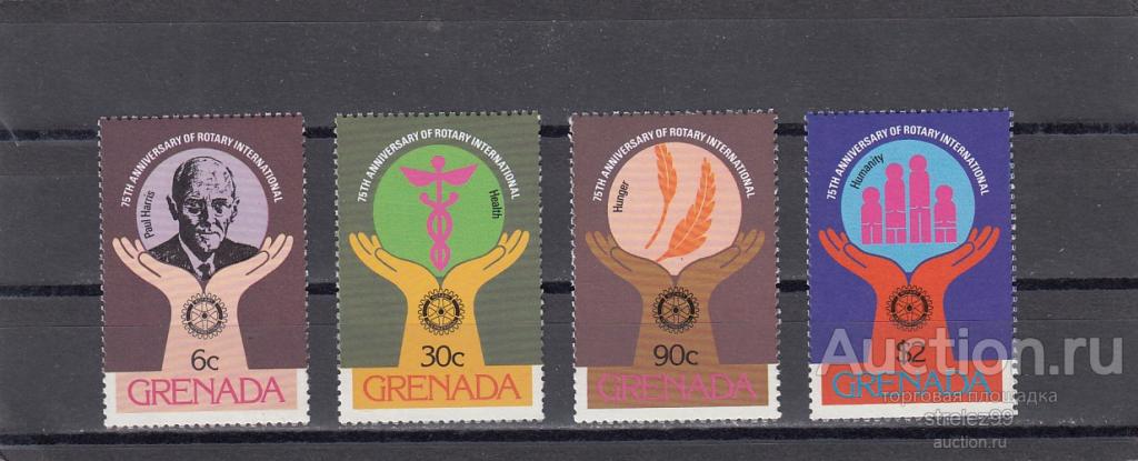 GRENADA  ГРЕНАДА  Организация Ротари  Серия 1980  Сост** MNH