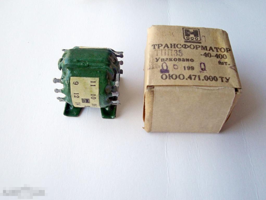 ТПП35-40-400 трансформатор. 