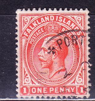 Фолкленды, гаш, 1921-29 г.